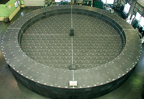 Carbon blocks for blast furnaces