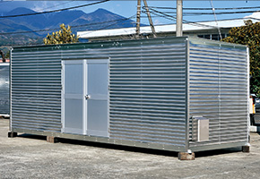 Disaster prevention storage shed